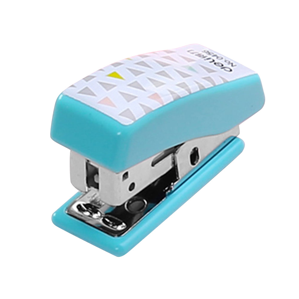 DELI 0456 Mini Stapler Set Portable Paper Binding Machine, Random Color DELI 0456 Mini Stapler Set Portable Paper Binding Machine, Random Color